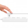 TOCHIC 3 Usb Charging Hub Mini Power Strip with 3 Sockets Standard Plug