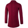 Sweater Knitted Open Front Cardigan