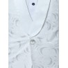 Shawl Collar Jacquard Blazer and Pants Twinset