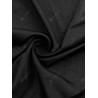 Plus Size Long Mesh Slit  Babydoll Dress