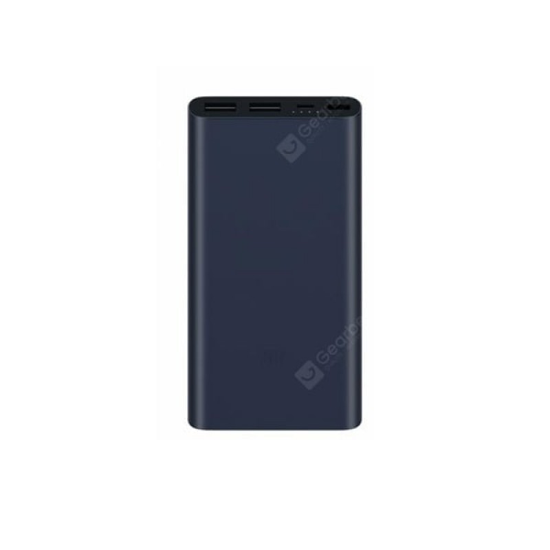 Original Xiaomi PLM09ZM 10000mAh Mobile Power Bank 2 for Oneplus 6T / 6 / 5T / 5 / Xiaomi mi 8 / F1