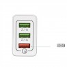 QC3.0 3-port USB Fast Wall Charger Power Adapter for Xiaomi / Huawei /Samsung