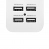 Portable Charging Station US Plug with Universal Outlet and 4 USB Ports