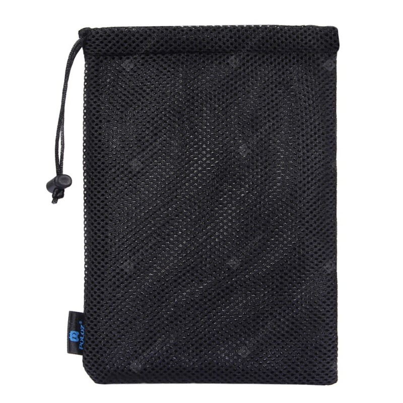 PULUZ Nylon Mesh Storage Bag Pouch Stay Cord for GoPro HERO5 4 3+ 3 2 1