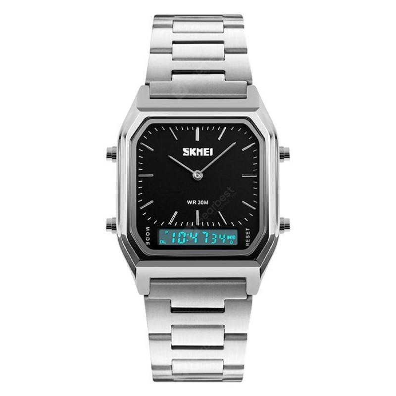 SKMEI 1220 Fashion EL Backlight 30m Waterproof Unisex Watch