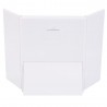Portable Touch Screen Folding Toilet Lighted Makeup Mirror