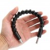 8 Pieces Socket Adapter Impact Hex Shank Drill Nut Driver Power Bits Extension Bar Set 12 Inch with 1 Right Angle Drill 1/ 4 Inch 105 Degree 1 Flexible Angle Extension Bit