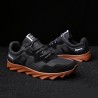 Men Fabric Splicing Breathable Slip Resistant Sport Casual Running Sneakers