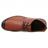 Men Pure Color Leather Anti-colision Soft Outdoor Casual Shoes