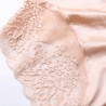 Sexy Hip Lifting Lace Back Seamfree Ice Silk Mid Waist Panties