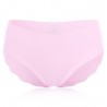 Soft Ice Silk Seamfree Wavy Edge Breathable Low Rise Panties