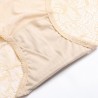 Lace Embroidered Hollow Breathable Mid Waist Panties