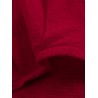 Solid Color Casual Round Neck Half Sleeve T-shirts For Women
