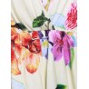 Women V-neck Long Sleeve Floral Printed Jumpsuit