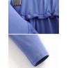 Elastic Waist Casual Big Pocket Trousers