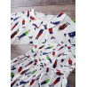 Casual Printed Women Long Sleeve Laple Drawstring Dresses