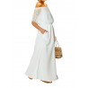 Off Shoulder Lace Holiday Maxi Dress