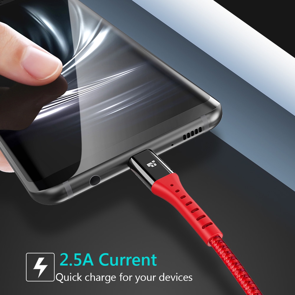 TIEGEM Micro USB Cable Quick Charge USB Data Cable for all Micro USB Devices- Black 30CM TIEGEM Micro USB Cable Quick Charge USB Data Cable for all Micro USB Devices- Black 30CM