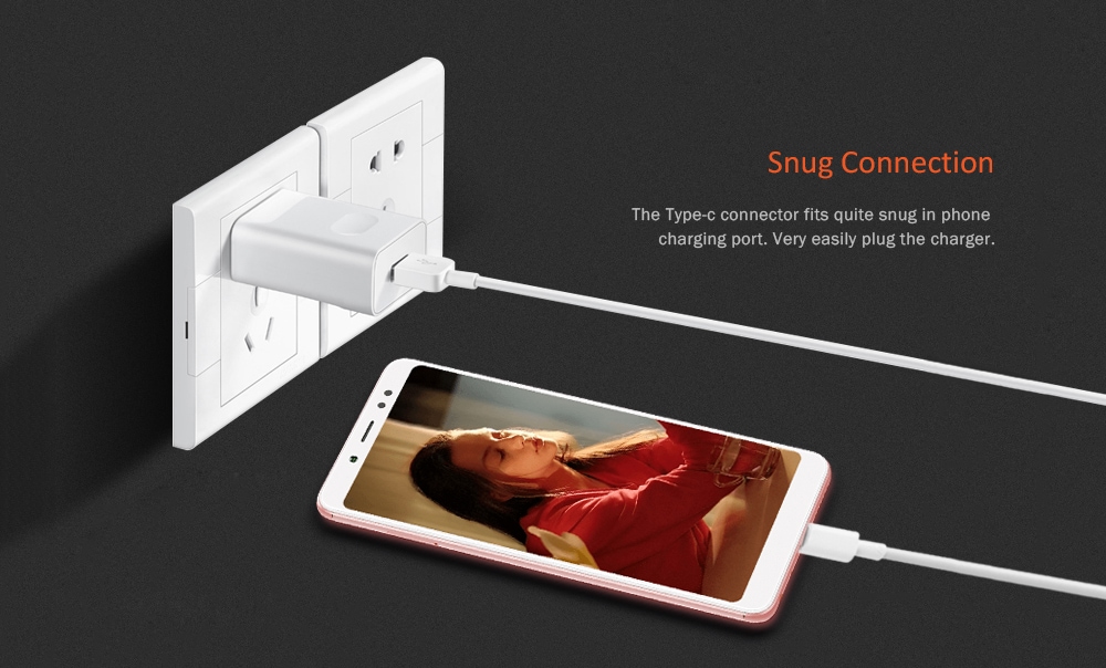 Original HUAWEI EU Plug Quick Charge Power Adapter + Type-C Charging Data Cable Set- White Original HUAWEI EU Plug Quick Charge Power Adapter + Type-C Charging Data Cable Set- White