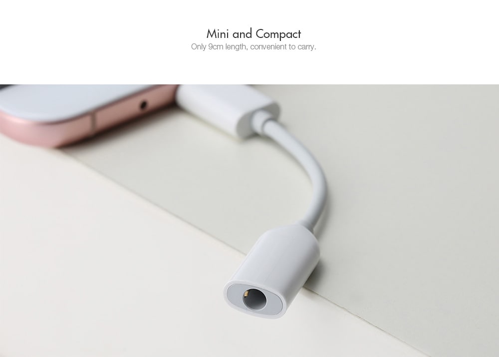 Original Xiaomi Type-C USB to 3.5mm Audio Cable for Xiaomi Note 7 / Oneplus 6 / Samsung Galaxy S9 Note 8 9- White Original Xiaomi Type-C USB to 3.5mm Audio Cable for Xiaomi Note 7 / Oneplus 6 / Samsung Galaxy S9 Note 8 9- White