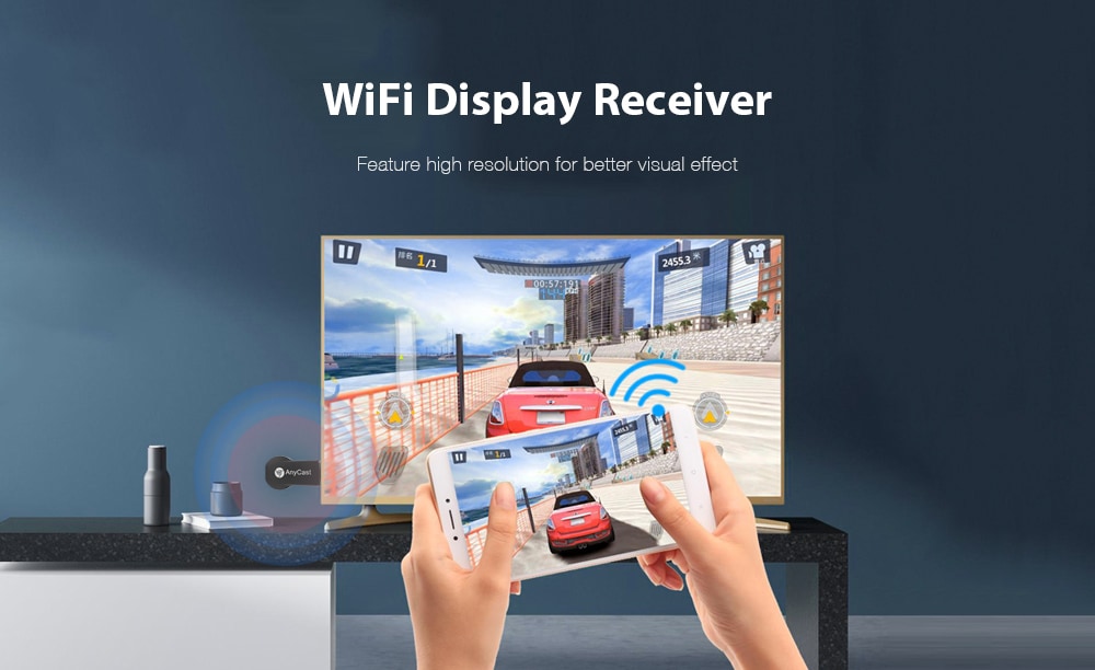 Anycast M2 WiFi Display 1080P HDMI Airplay Dongle- Black Anycast M2 WiFi Display 1080P HDMI Airplay Dongle- Black
