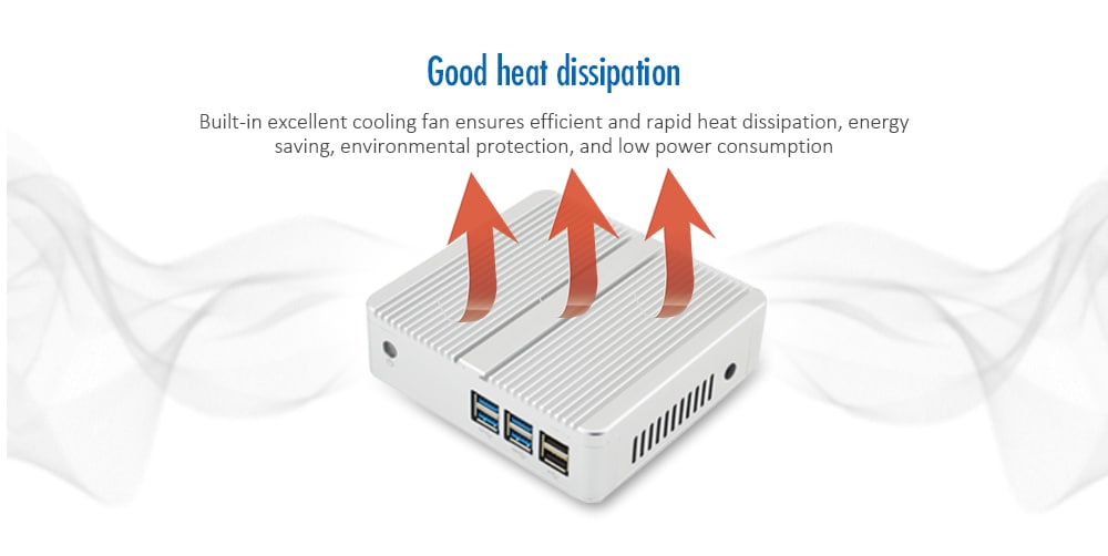 SHARERDP X5350M Intel Core i3 - 5005U Mini Home PC- Silver Barebone SHARERDP X5350M Intel Core i3 - 5005U Mini Home PC- Silver Barebone