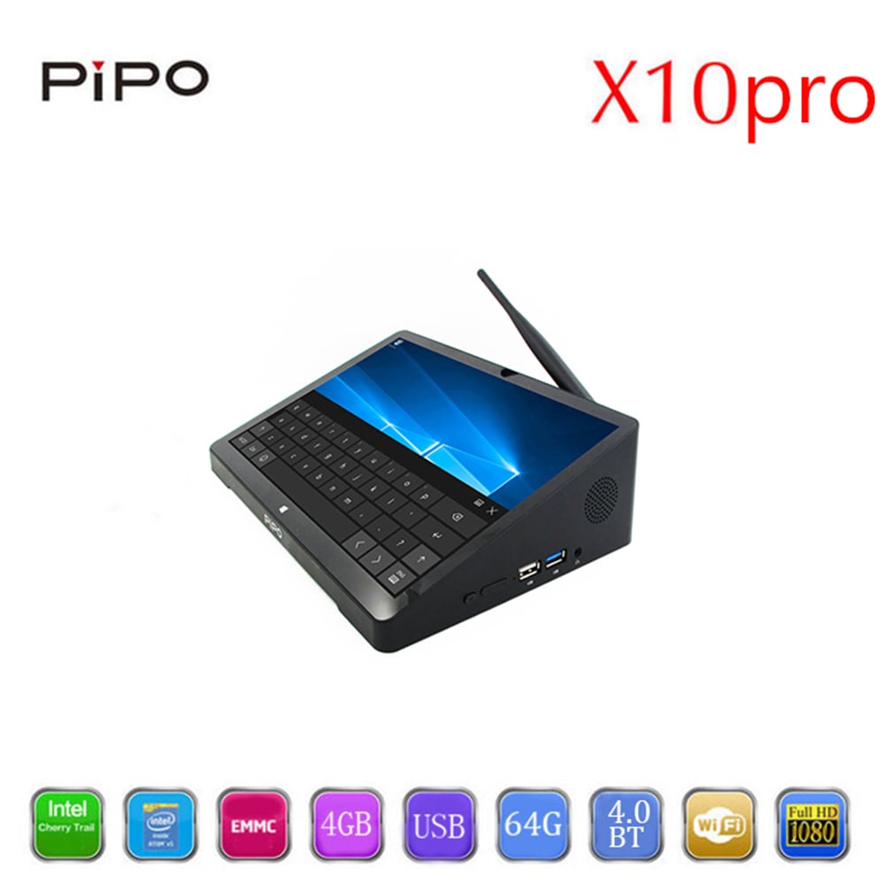 PIPO X10pro TV Box + 10.8 inch IPS Tablet PC Windows 10 / Andriod 5.1 Intel Cherrytrail Z8350 WiFi Bluetooth HDMI- Black PIPO X10pro TV Box + 10.8 inch IPS Tablet PC Windows 10 / Andriod 5.1 Intel Cherrytrail Z8350 WiFi Bluetooth HDMI- Black