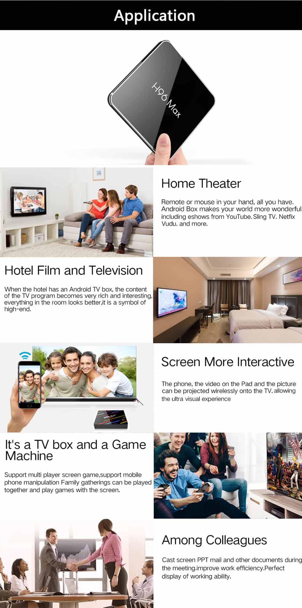 S905X2 H96 Max X2 Android 8.1 TV Box USB3.0 Set Top Box- Night 4+32G S905X2 H96 Max X2 Android 8.1 TV Box USB3.0 Set Top Box- Night 4+32G
