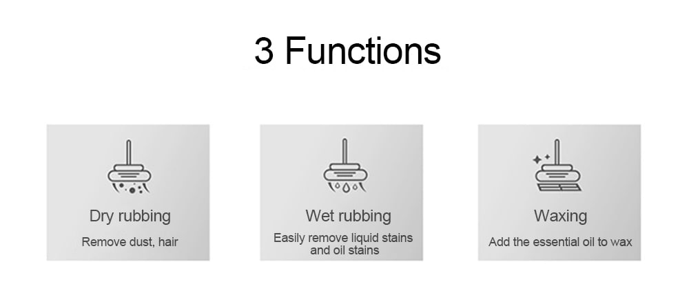 Wireless Electric Mopping Machine Rotation Water Spraying Household Automatic Sweeper- White Chinese Plug Wireless Electric Mopping Machine Rotation Water Spraying Household Automatic Sweeper- White Chinese Plug