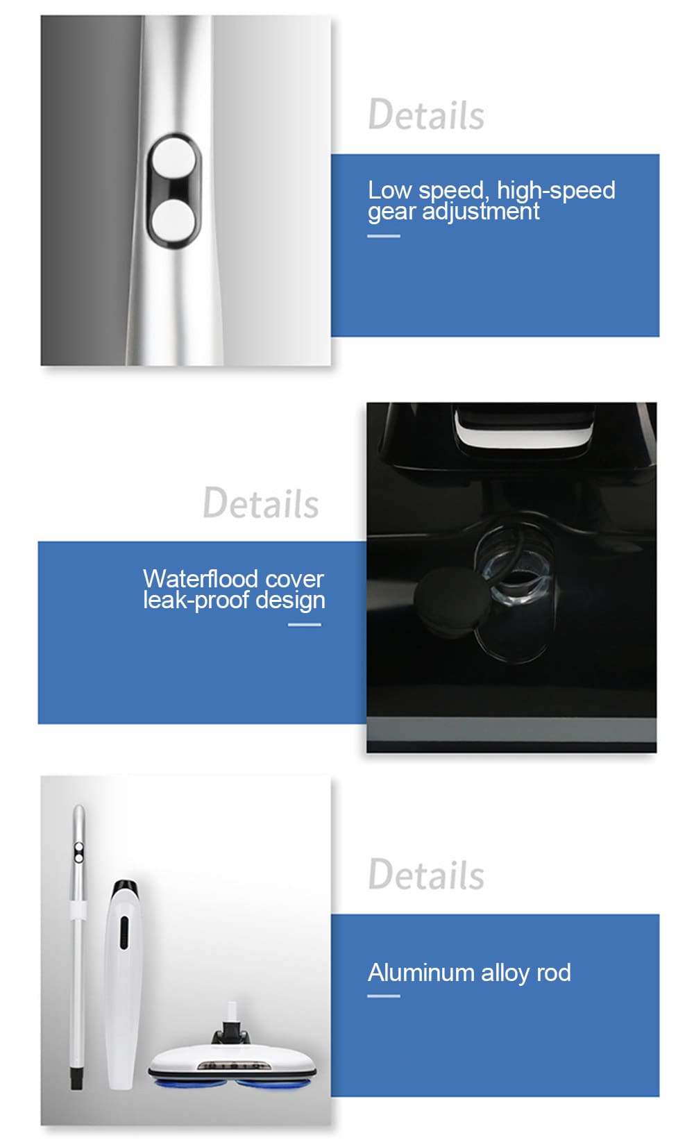 Wireless Electric Mopping Machine Rotation Water Spraying Household Automatic Sweeper- White Chinese Plug Wireless Electric Mopping Machine Rotation Water Spraying Household Automatic Sweeper- White Chinese Plug