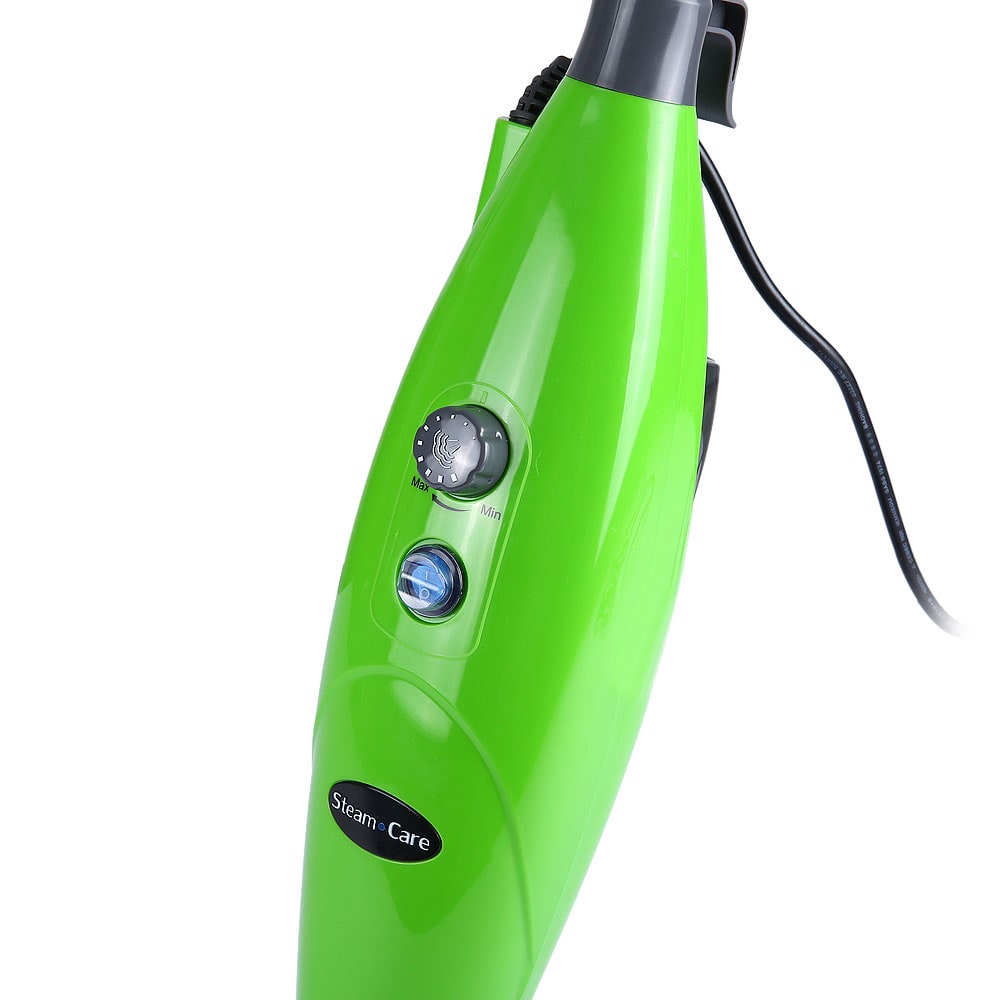 S3239 Multifunctional Steam Cleaner Floor Kitchen Carpet Handheld Steamer Mop- Green US Plug S3239 Multifunctional Steam Cleaner Floor Kitchen Carpet Handheld Steamer Mop- Green US Plug