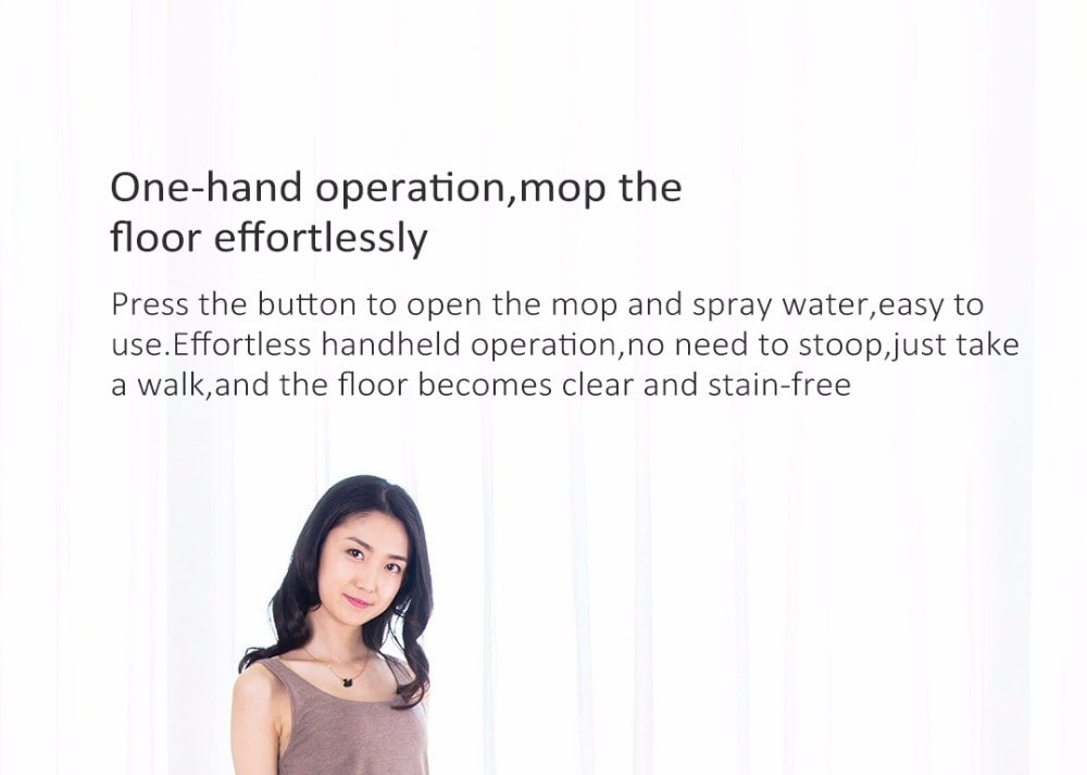 SWDK Handheld Wireless Electric Mop Machine with LED Light- White SWDK Handheld Wireless Electric Mop Machine with LED Light- White