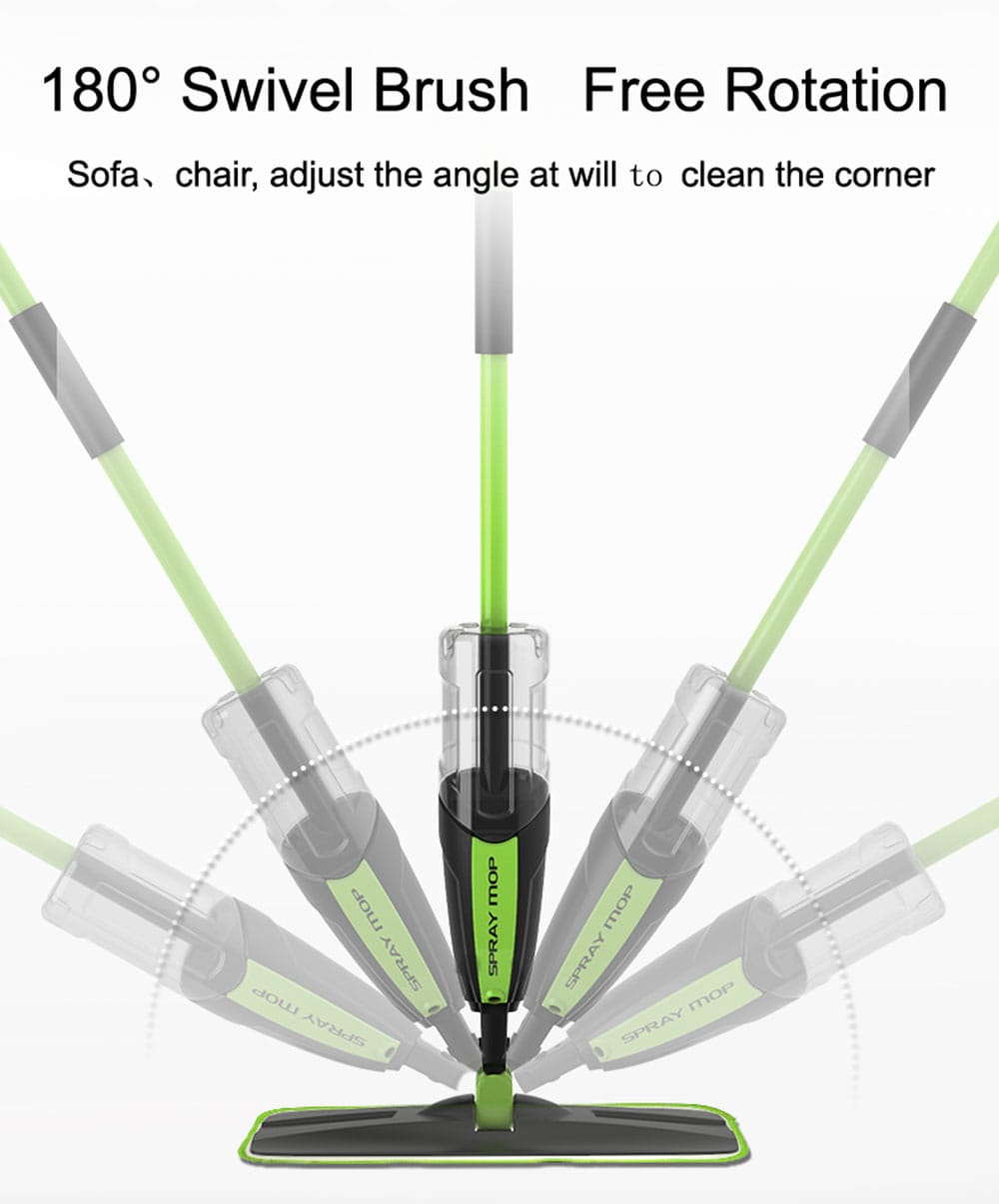 Pooda TB100 Spray Mop- Yellow Green Pooda TB100 Spray Mop- Yellow Green