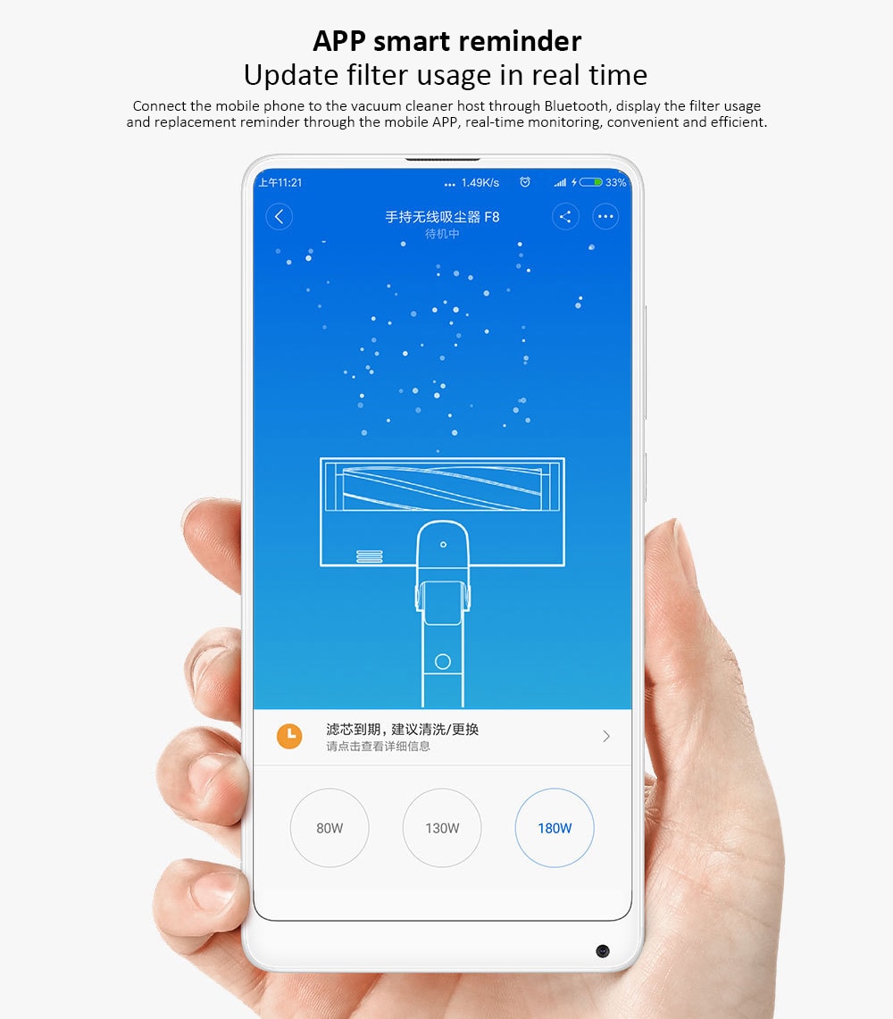 ROIDMI XCQLX01RM Efficient HEPA Filter for Cordless Vacuum Cleaner 2pcs ( Xiaomi Ecosysterm Product )- Gray Cloud ROIDMI XCQLX01RM Efficient HEPA Filter for Cordless Vacuum Cleaner 2pcs ( Xiaomi Ecosysterm Product )- Gray Cloud