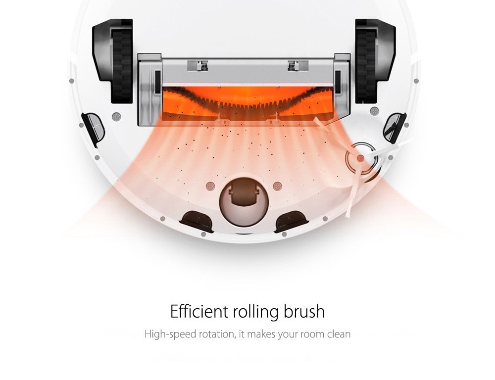 Robotic Vacuum Cleaner Rolling Brush for Xiaomi- Orange Robotic Vacuum Cleaner Rolling Brush for Xiaomi- Orange