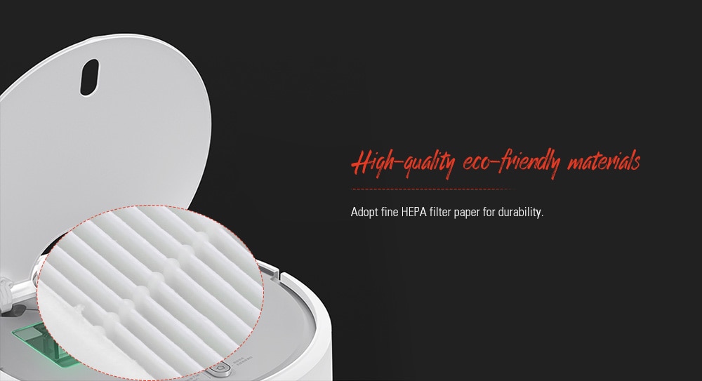 Professional Ultimate HEPA Filter ILIFE Robot Vacuum Cleaner Accessories- White Professional Ultimate HEPA Filter ILIFE Robot Vacuum Cleaner Accessories- White