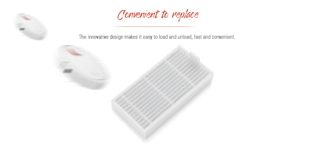 Professional Ultimate HEPA Filter ILIFE Robot Vacuum Cleaner Accessories- White Professional Ultimate HEPA Filter ILIFE Robot Vacuum Cleaner Accessories- White
