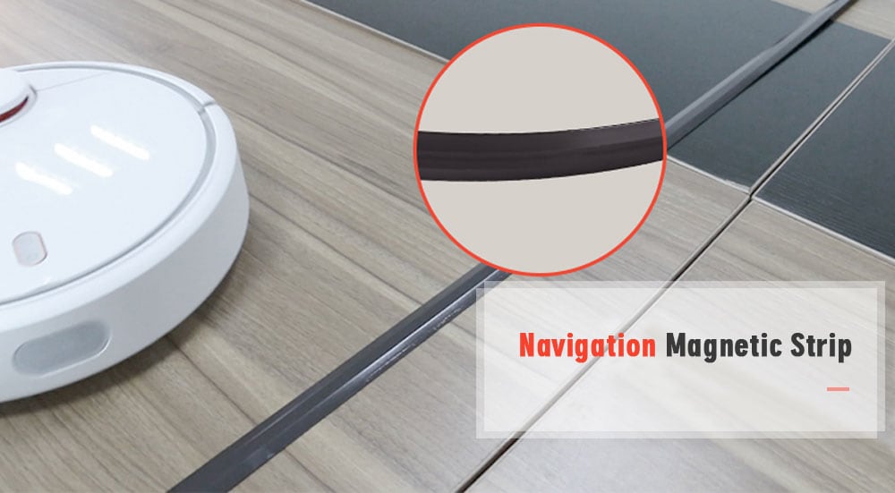 Virtual Wall Identification Navigation Magnetic Strip for Roborock Cleaning Robot- Coffee Virtual Wall Identification Navigation Magnetic Strip for Roborock Cleaning Robot- Coffee