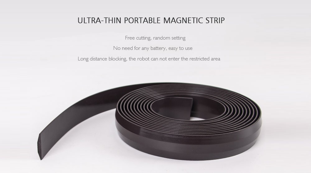Virtual Wall Identification Navigation Magnetic Strip for Roborock Cleaning Robot- Coffee Virtual Wall Identification Navigation Magnetic Strip for Roborock Cleaning Robot- Coffee