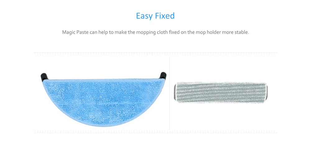 Original Practical Robotic Cleaner Mop for ILIFE V3 V5 CW310 Cleaning Machine Accessories- Azure Original Practical Robotic Cleaner Mop for ILIFE V3 V5 CW310 Cleaning Machine Accessories- Azure