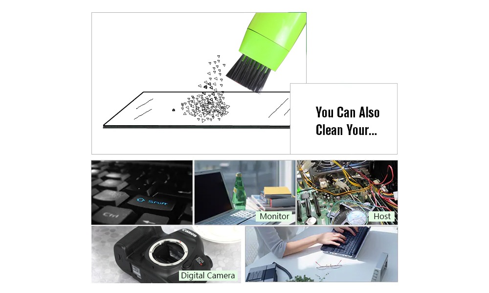 USB Computer Keyboard Vacuum Cleaner- Ivy Single code USB Computer Keyboard Vacuum Cleaner- Ivy Single code