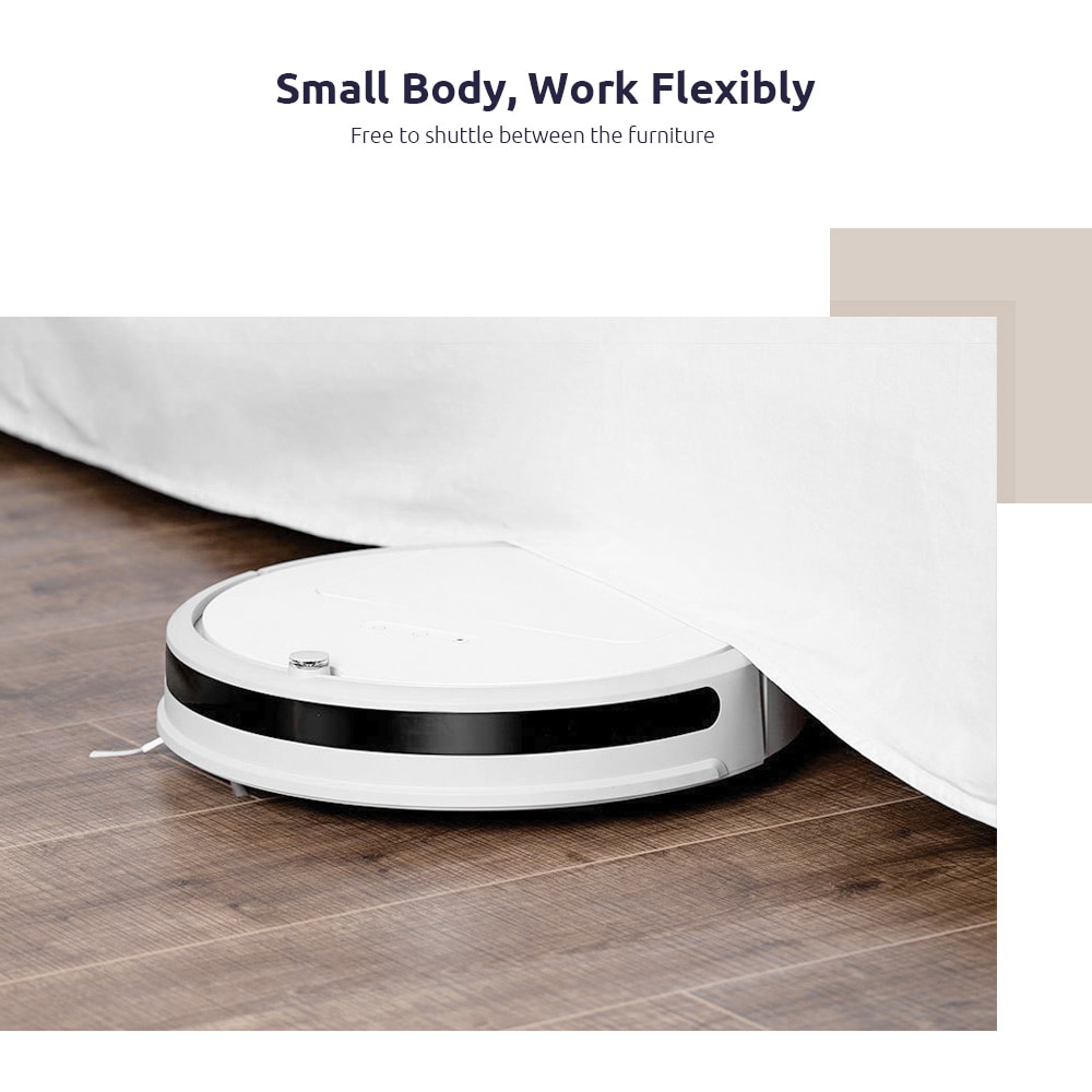 xiaowa lite C102 - 00 Smart Robotic Vacuum Cleaner Automatic Intelligent Cleaning Robot from Xiaomi- White xiaowa lite C102 - 00 Smart Robotic Vacuum Cleaner Automatic Intelligent Cleaning Robot from Xiaomi- White
