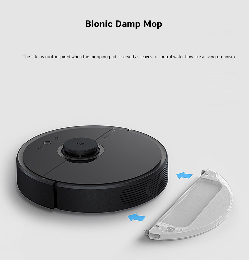 Roborock S55 Smart Vacuum Cleaner Intelligent Sensor System Path Planning- Black EU Plug Roborock S55 Smart Vacuum Cleaner Intelligent Sensor System Path Planning- Black EU Plug