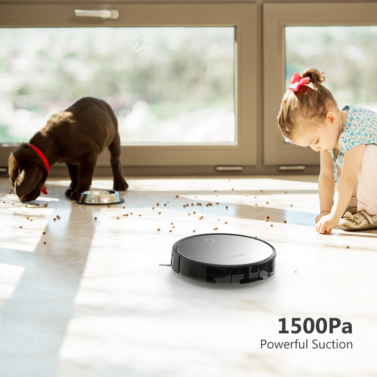 Ziglint D5 Gyroscope Navigation Robot Vacuum Cleaner- Dark Gray US Ziglint D5 Gyroscope Navigation Robot Vacuum Cleaner- Dark Gray US