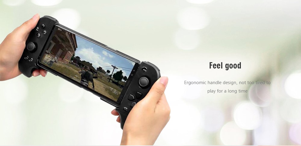 STK - 7007 Wireless Bluetooth Controller Extendable Gamepad- Red and blue STK - 7007 Wireless Bluetooth Controller Extendable Gamepad- Red and blue