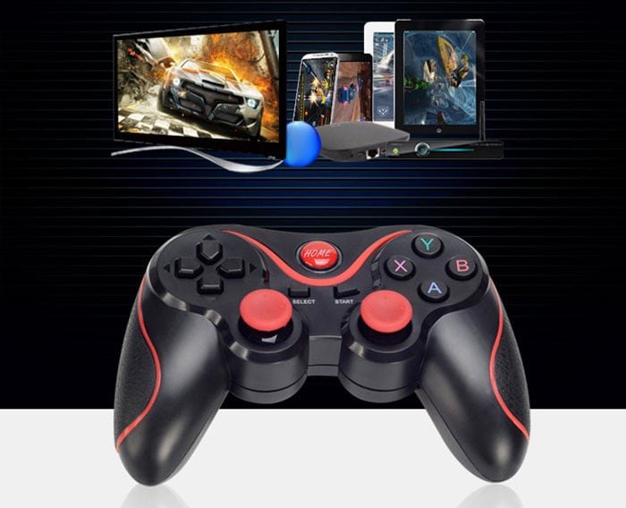 T3 Wireless Bluetooth 3.0 Gamepad Gaming Controller for Android System- Black T3 Wireless Bluetooth 3.0 Gamepad Gaming Controller for Android System- Black