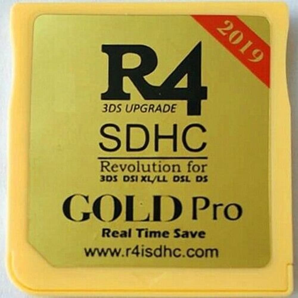 R4i Revolution Pro Cartridge - R4 Card for 3DS 2DS DSi XL. NEW 2019 Edition- Yellow R4i Revolution Pro Cartridge - R4 Card for 3DS 2DS DSi XL. NEW 2019 Edition- Yellow