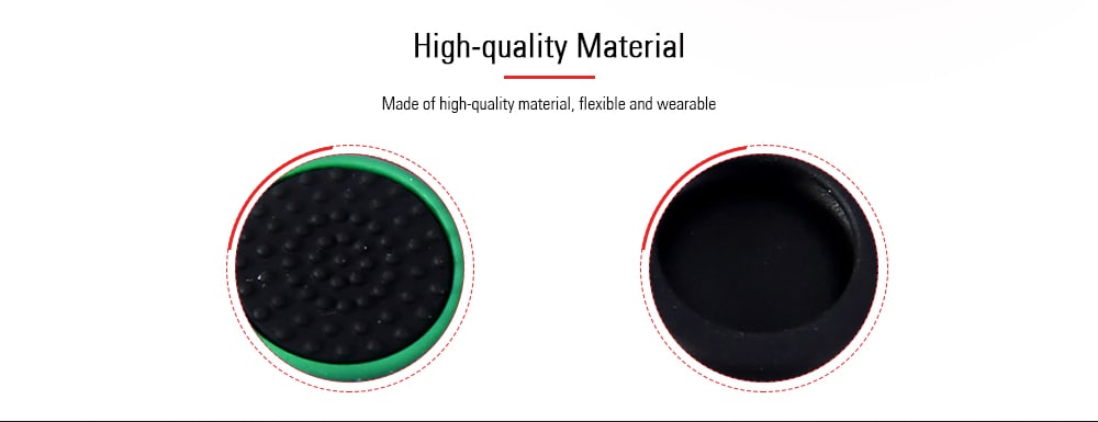 8pcs Anti-skid Key Cap Button for PS4 Playstation 4 / XBox One Controller- Multi 8pcs Anti-skid Key Cap Button for PS4 Playstation 4 / XBox One Controller- Multi
