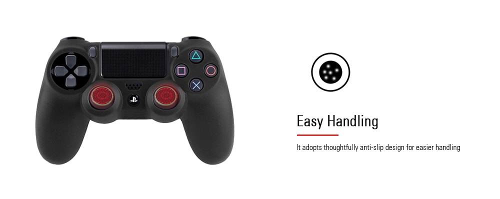 8pcs Anti-skid Key Cap Button for PS4 Playstation 4 / XBox One Controller- Multi 8pcs Anti-skid Key Cap Button for PS4 Playstation 4 / XBox One Controller- Multi