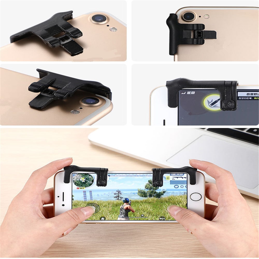 Wilderness Action Game Handle Button for iPhone/Android- Black Wilderness Action Game Handle Button for iPhone/Android- Black